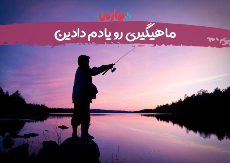 ماهیگیری یادم دادید