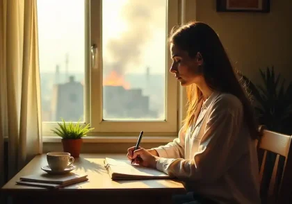 چرا نوشتن برنامه روزانه در دوران جنگ نجاتدهنده است؟ 4 نوشتن برنامه روزانه-بهارمن