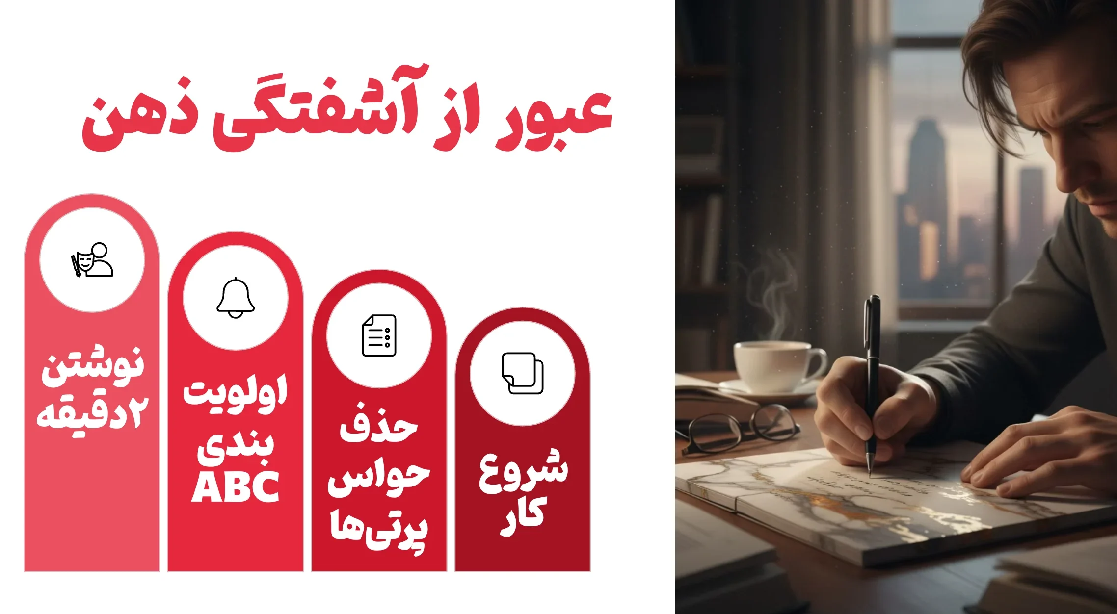 عبور از آشفتگی ذهن